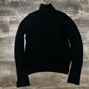 Zara Black High Neck Sweater Size Small